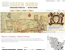 Tablet Screenshot of museen-nord.de